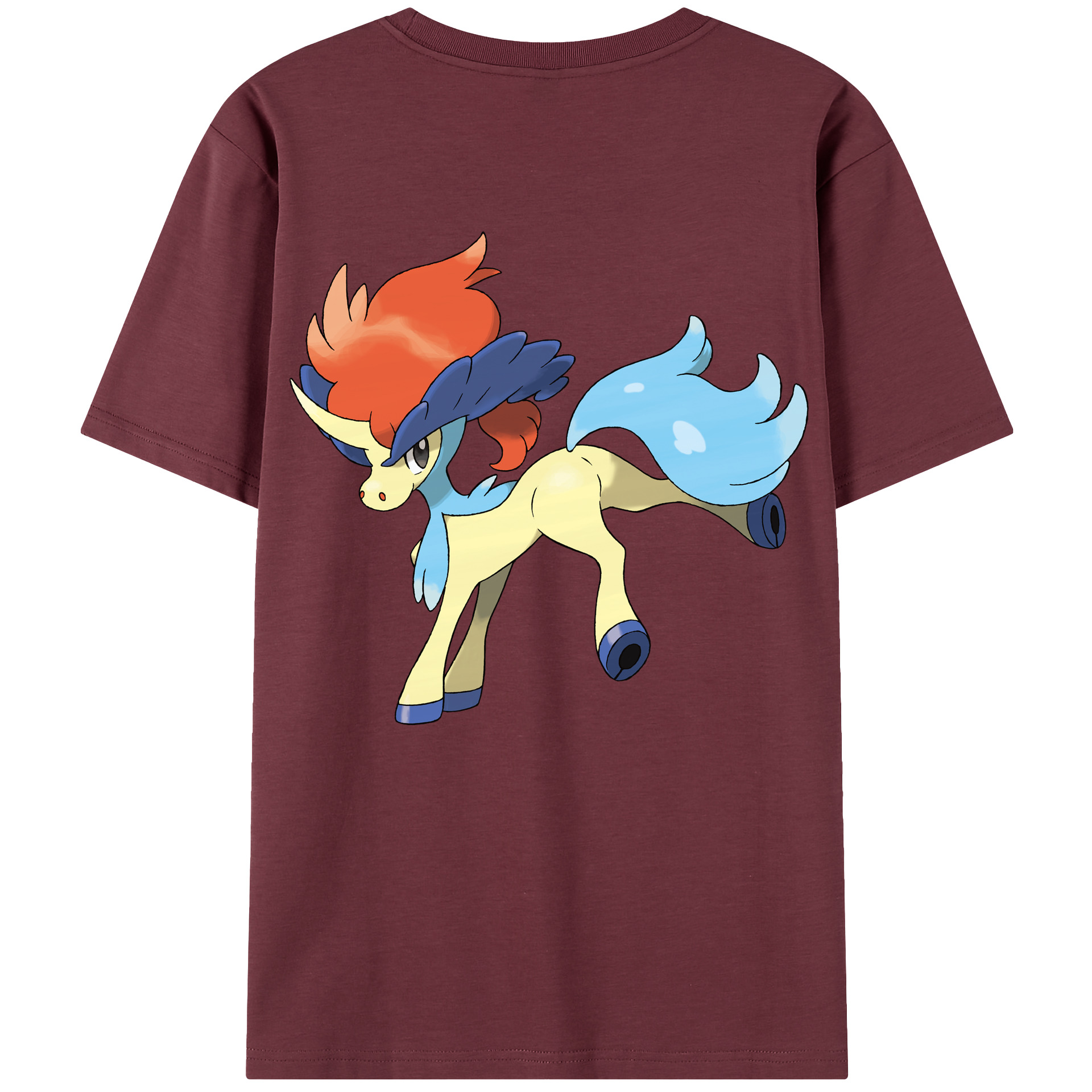 （画像用） ポケットモンスター Pokémon 綿100％半袖Tシャツ（背面プリント）
